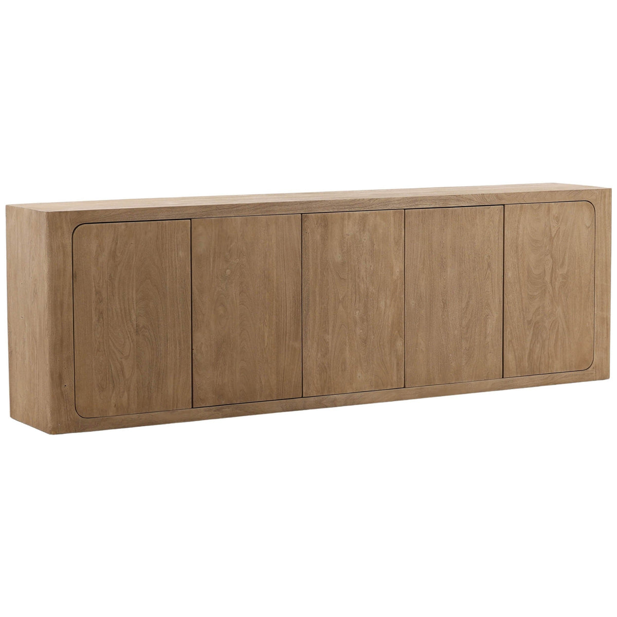 Leandra Sideboard, Natural by Dovetail at Eve Furniture
