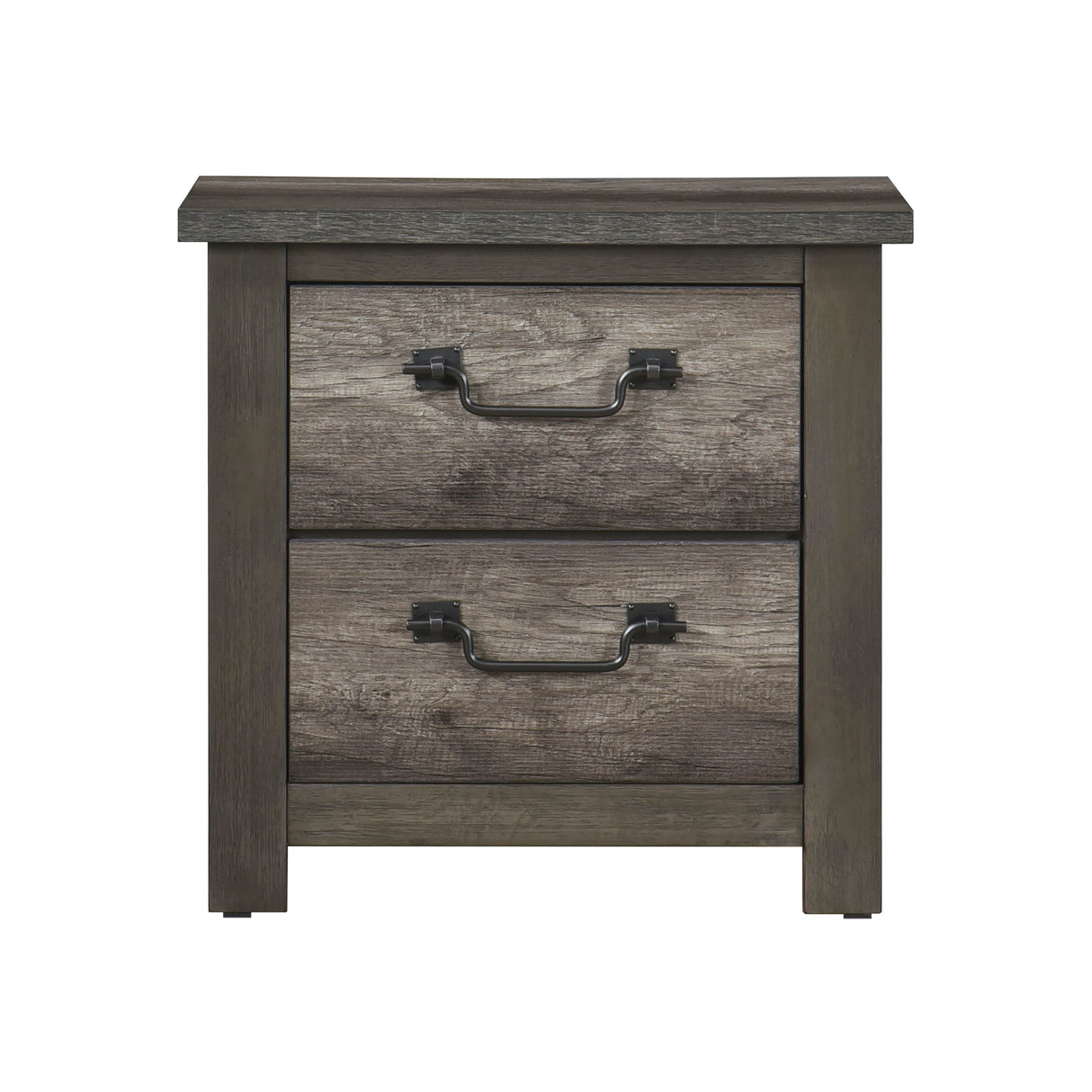 Lenior Gray Nightstand by Homelegance at Eve Furniture