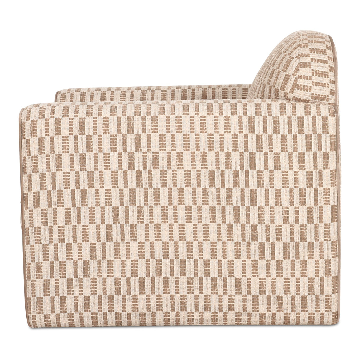 Leo Taupe Accent Chair by Moe's Home at Eve Furniture