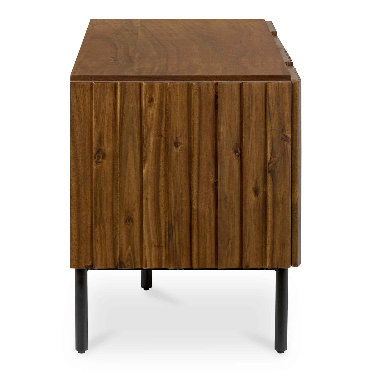 Lincoln Brown Media Cabinet by Moe's Home at Eve Furniture
