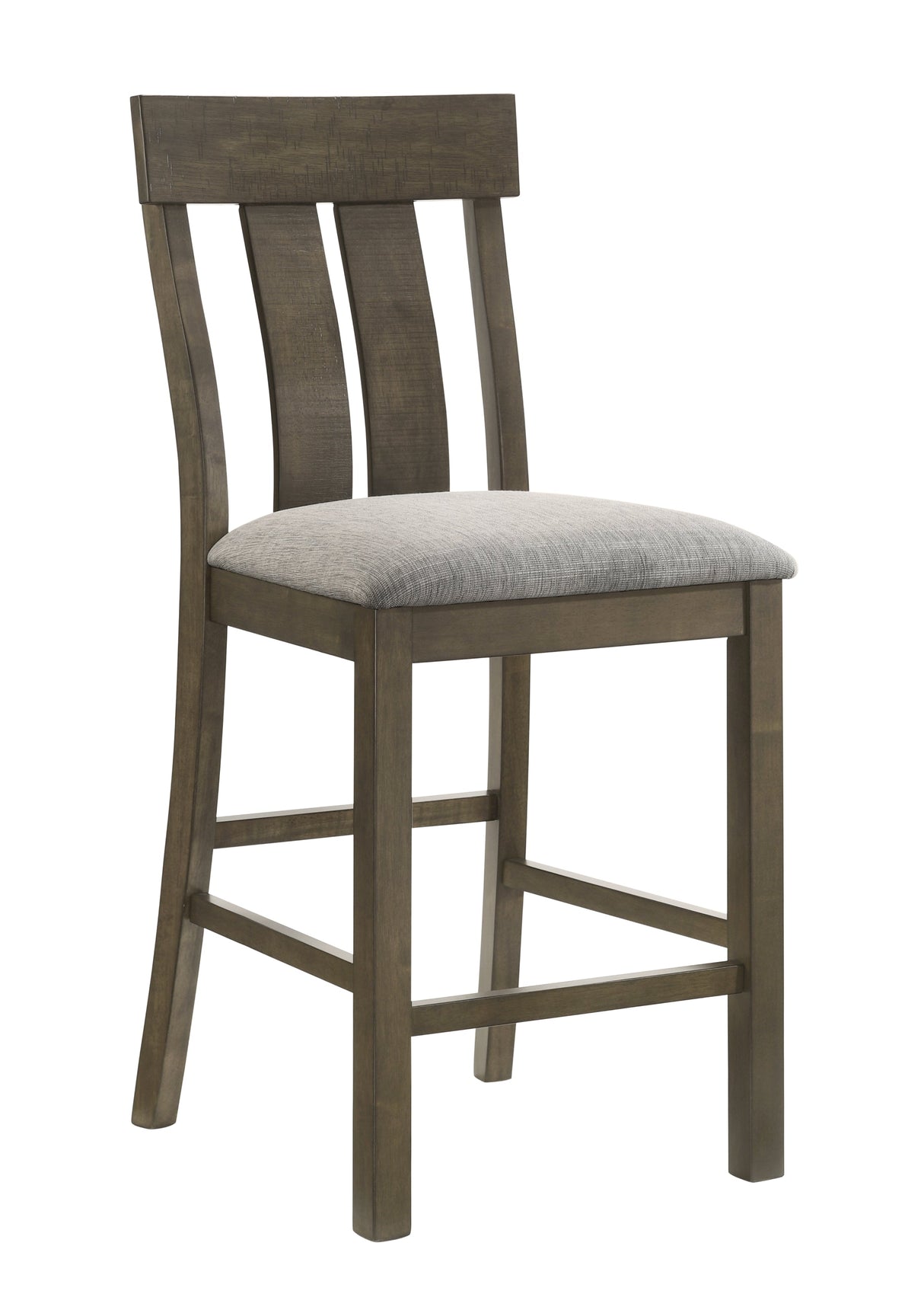 Lloyd Brown Counter Height Chair, Set of 2 by Crown Mark at Eve Furniture