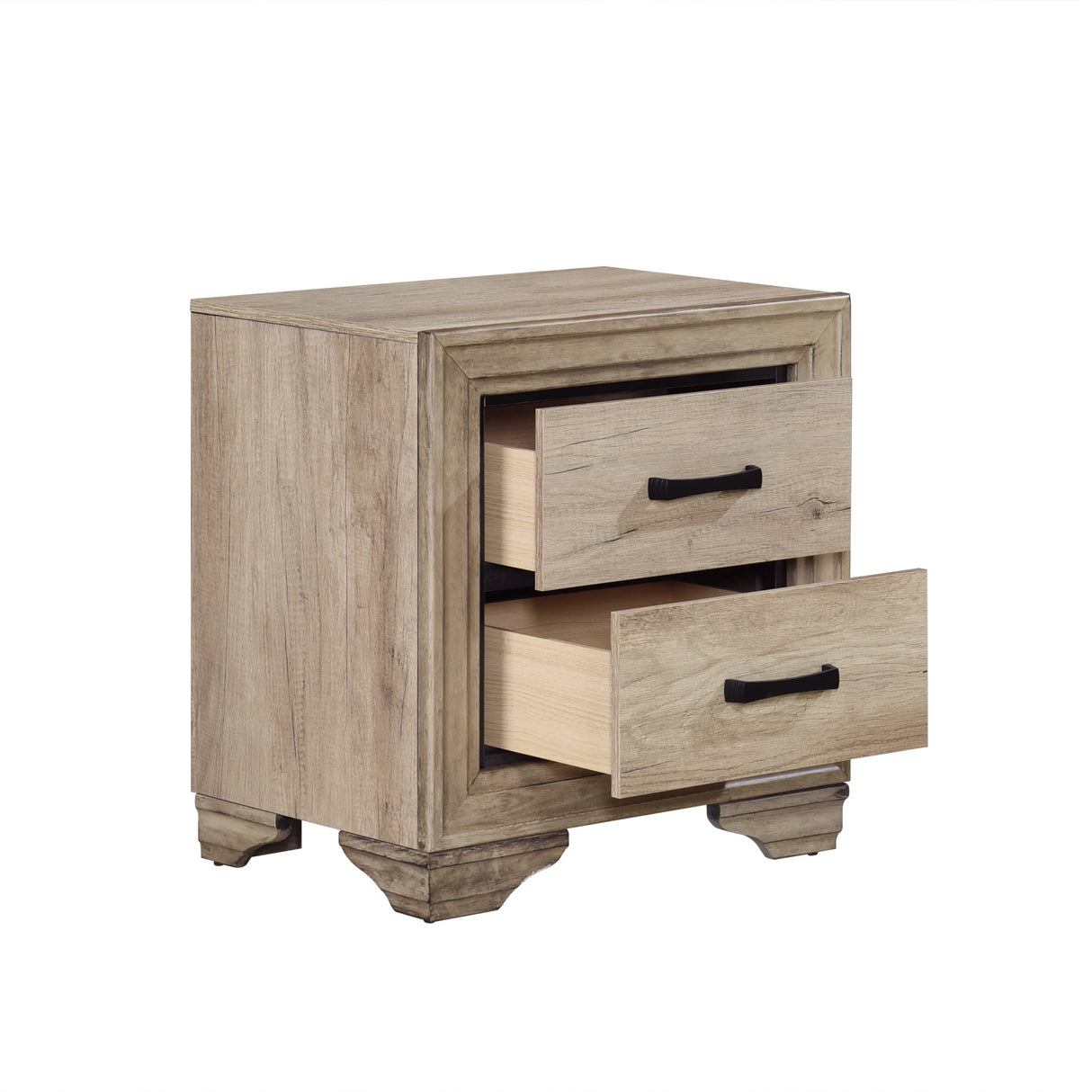 Lonan Natural Nightstand by Homelegance at Eve Furniture