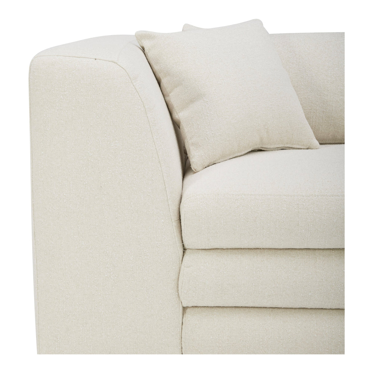 Lowtide Warm White Lounge Modular Sectional by Moe's Home at Eve Furniture