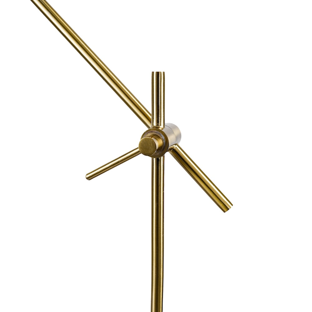 Lumora Table Lamp - Black outer - White inner by Ashcroft Imports at Eve Furniture