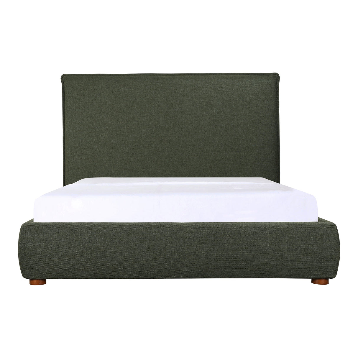Luzon Green Tall Headboard King Bed by Moe's Home at Eve Furniture