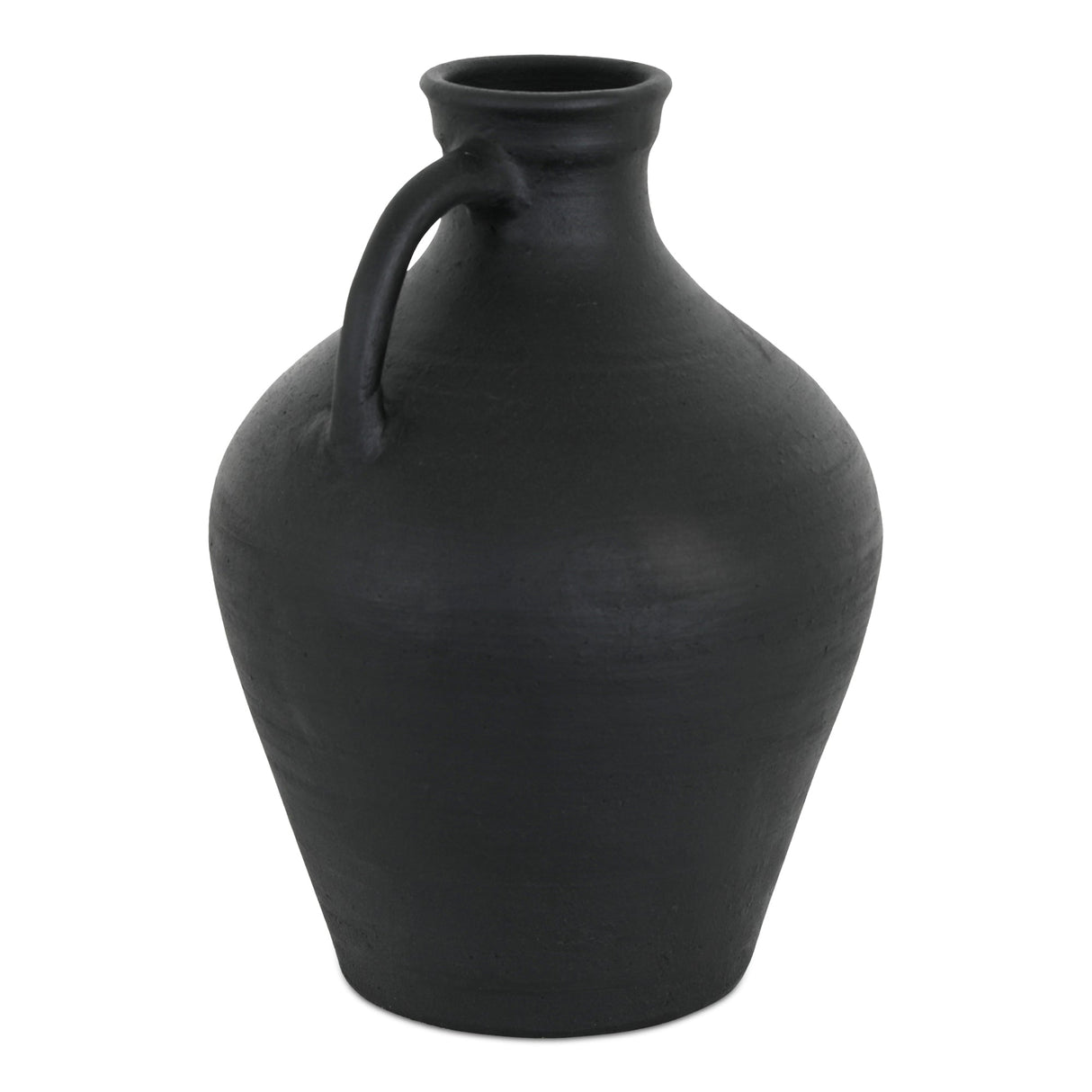 Lyra Black Terracotta Vase by Moe's Home at Eve Furniture