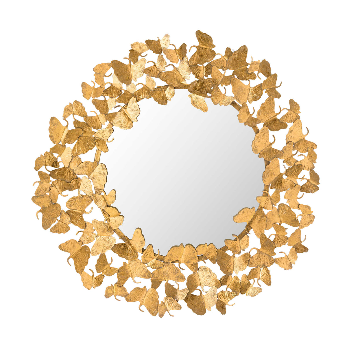 Lyrical Gold Wall Mirror by TOV Furniture at Eve Furniture