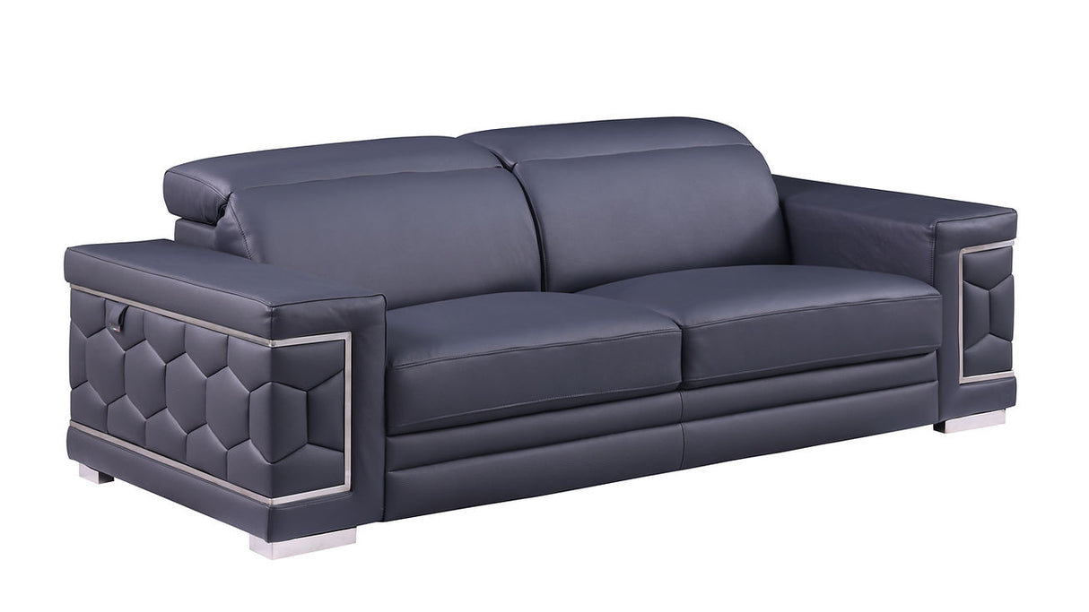 Favo Dark Navy Living Room Set by New Era Innovations at Eve Furniture