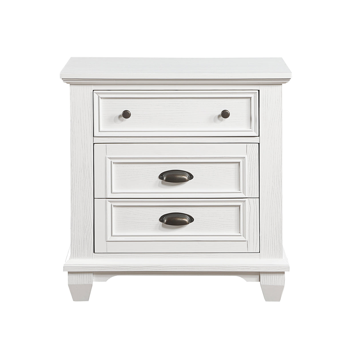 Mackinac White Nightstand by Homelegance at Eve Furniture