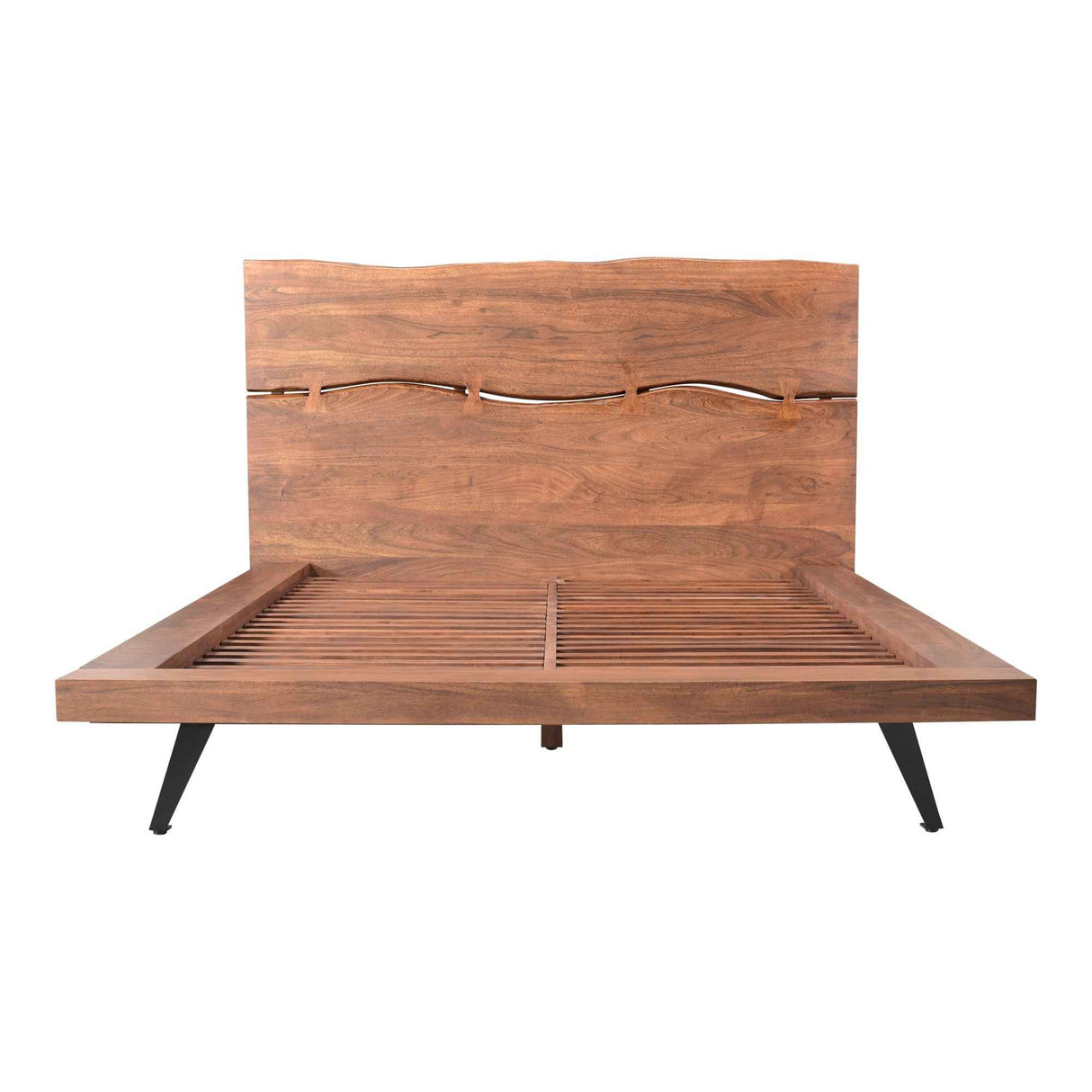 Madagascar Brown King Platform Bed