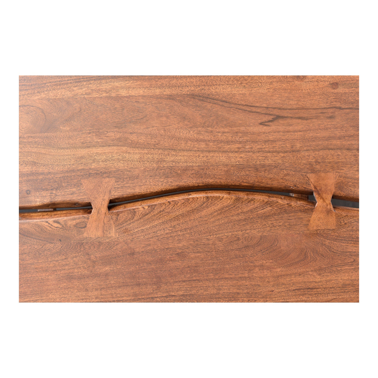 Madagascar Brown Queen Platform Bed by Moe's Home at Eve Furniture