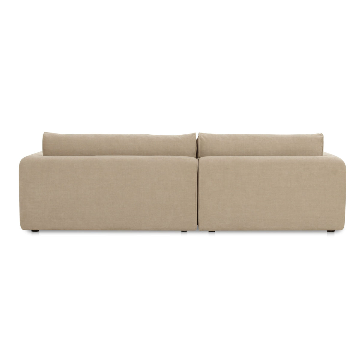 Madrid Beige Left Sectional by Moe's Home at Eve Furniture