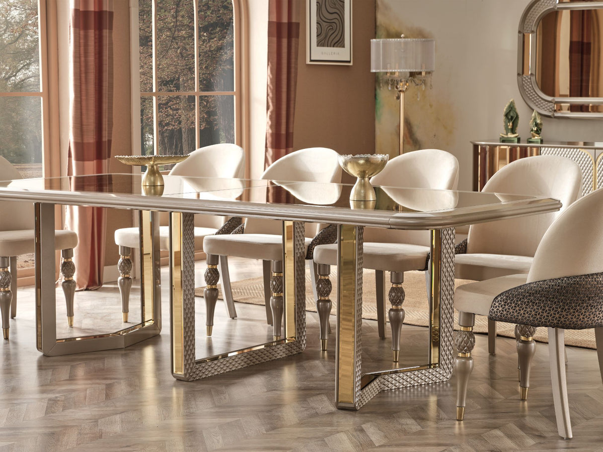 Madrid Dining Table by Furnia at Eve Furniture