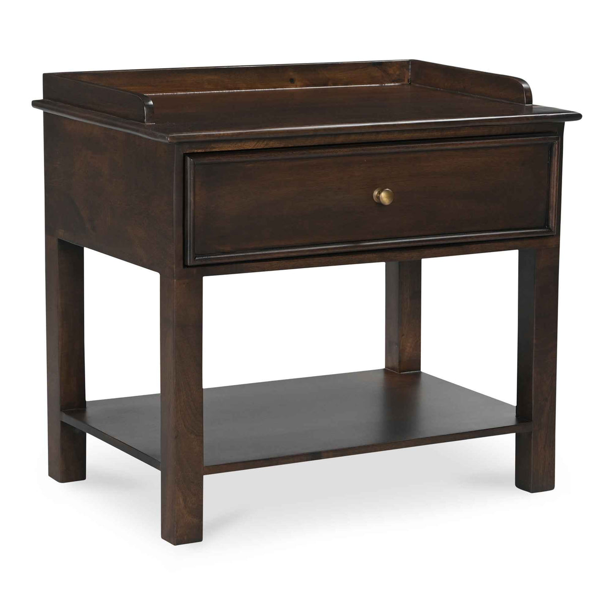 Maeve Dark Brown Nightstand by Moe's Home at Eve Furniture