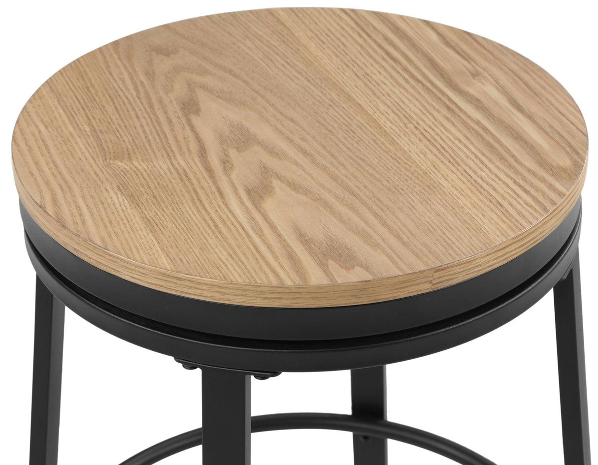 Magnolia 24″ Backless Counter Stool, Swivel, Set of 2 by Steve Silver at Eve Furniture