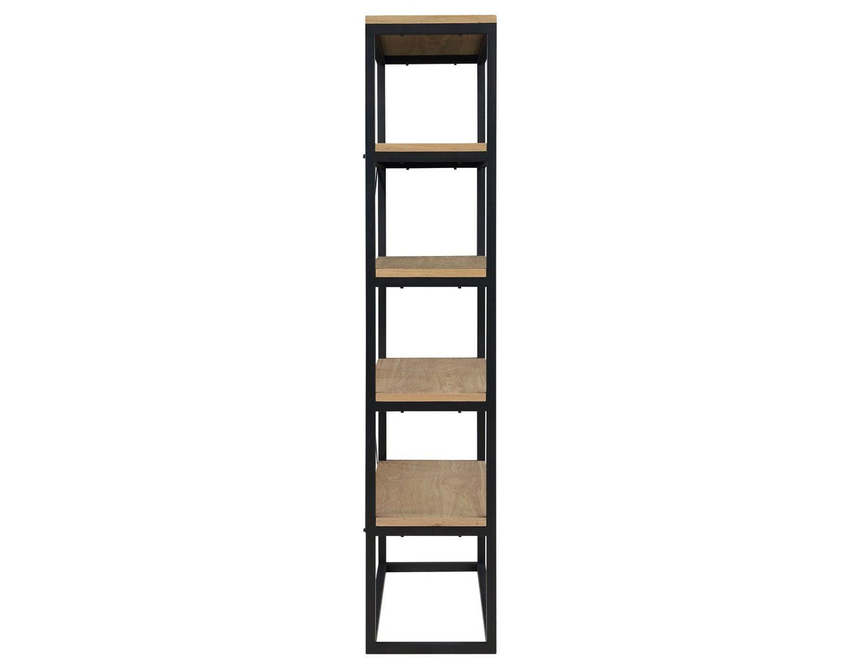 Magnolia Black Bookcase by Steve Silver at Eve Furniture