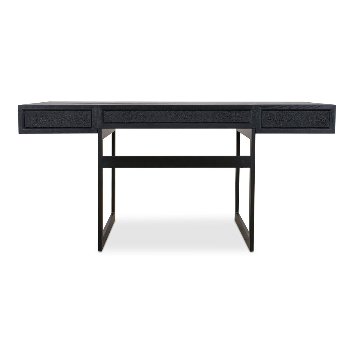 Mako Black Desk by Moe's Home at Eve Furniture