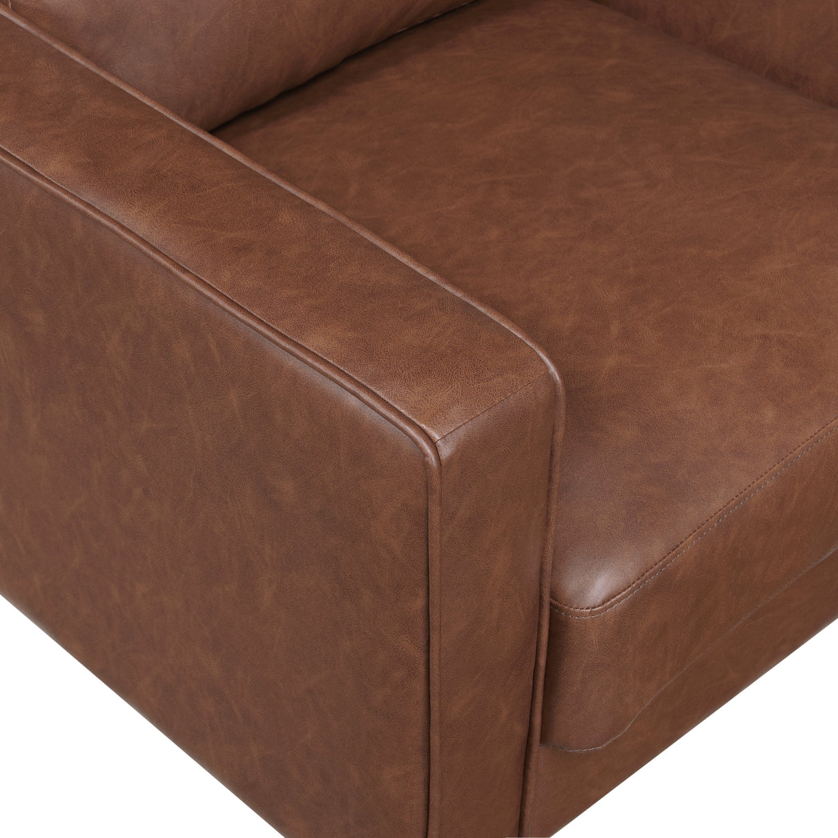 Malcolm Chocolate Loveseat by Homelegance at Eve Furniture