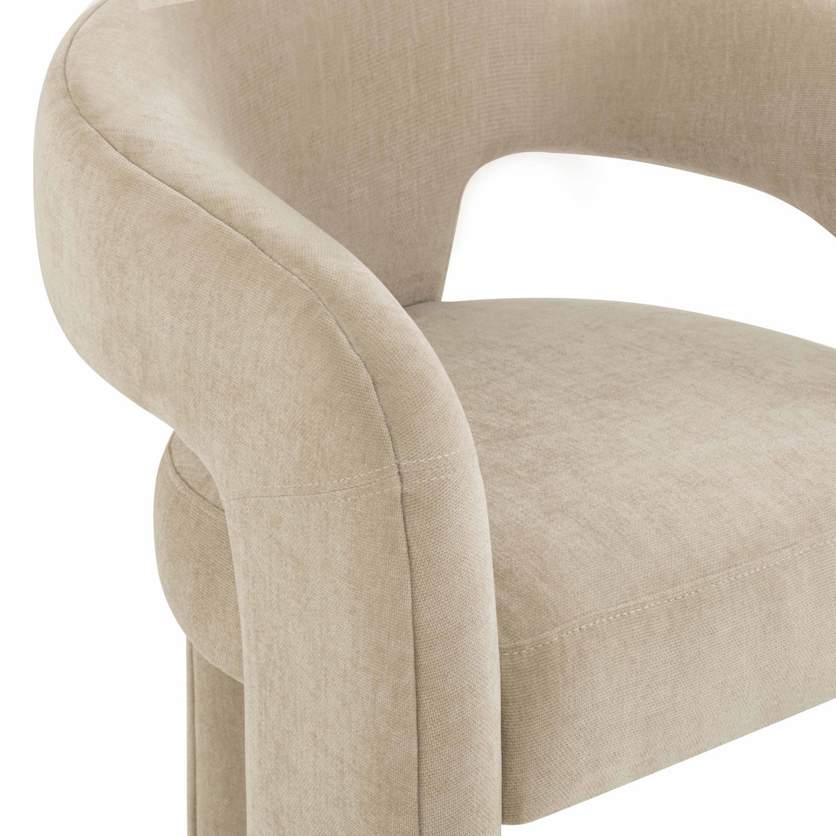Malone Performance Chenille Dining Chair by TOV Furniture at Eve Furniture