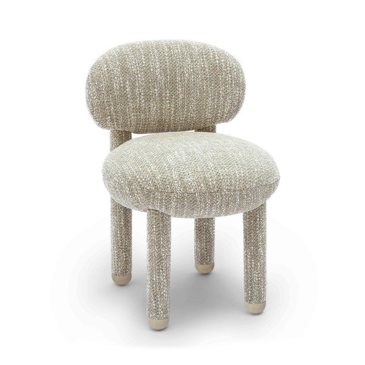 Manu Nubby Performance Fabric Side Chair by TOV Furniture at Eve Furniture