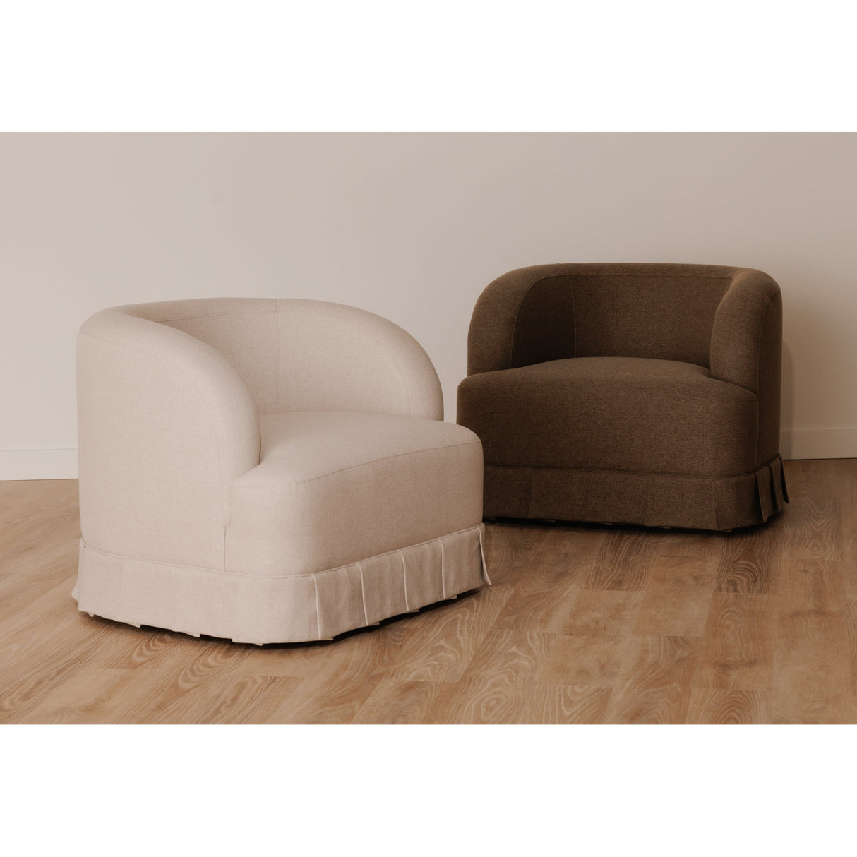 Maren Brown Swivel Chair by Moe's Home at Eve Furniture
