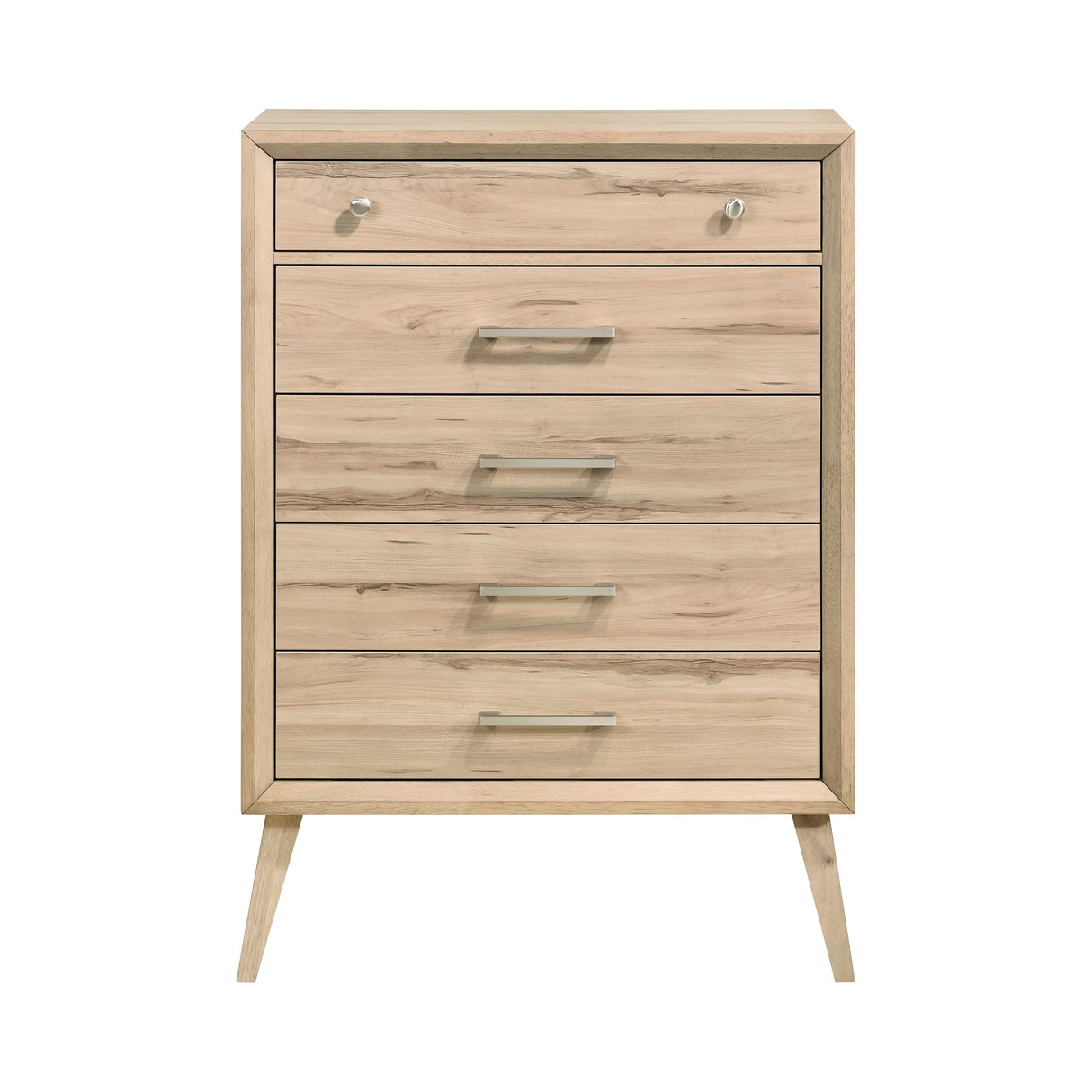 Marrin Natural Oak Panel Bedroom Set by Homelegance at Eve Furniture