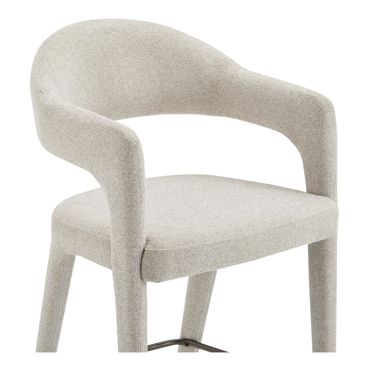 Martens Beige Counter Stool by Moe's Home at Eve Furniture