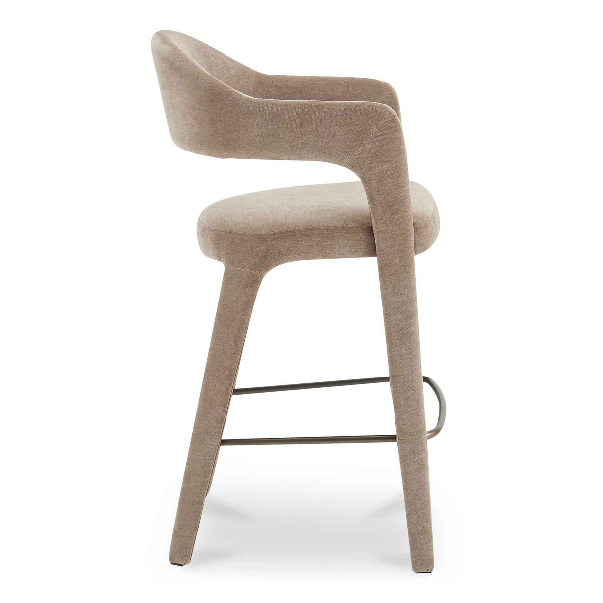 Martens Camel Bar Stool by Moe's Home at Eve Furniture