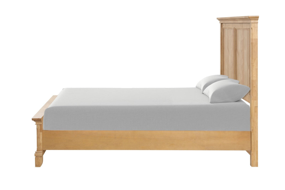 McHenry Natural Oak King Bed by Furniture of America at Eve Furniture