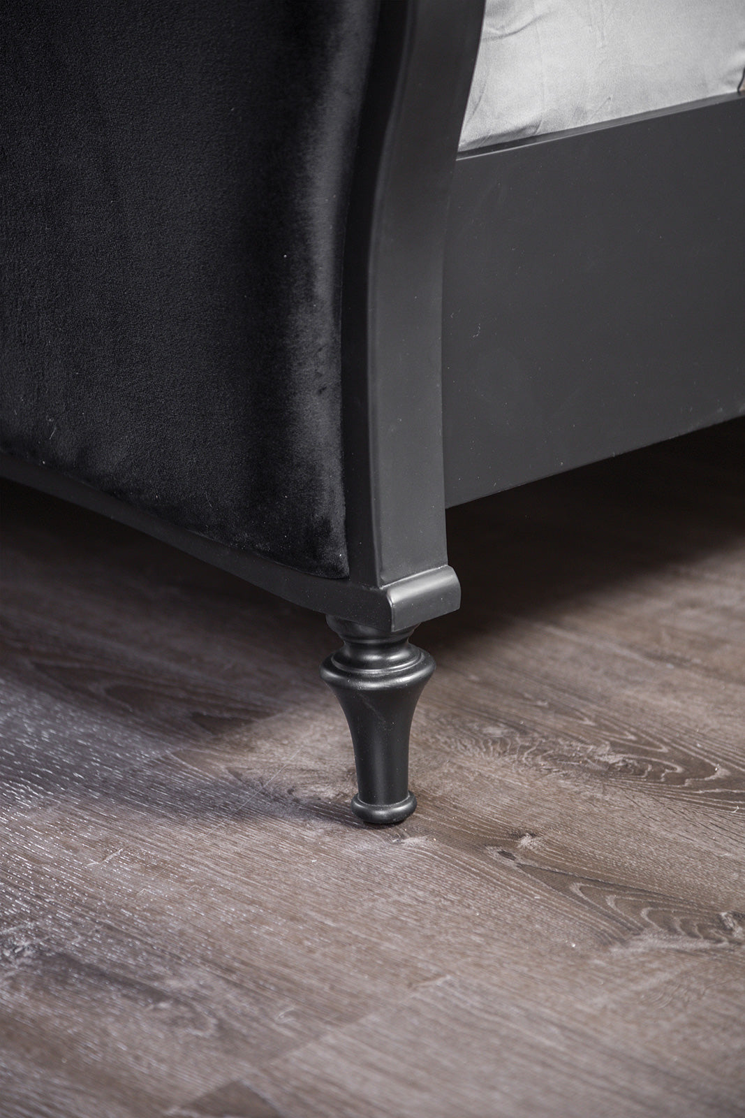 Melodi Parc Black King Bed by Furniture of America at Eve Furniture