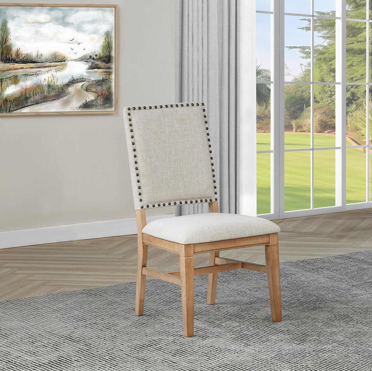 Middleton Beige Dining Side Chair, Set of 2 by Coaster at Eve Furniture