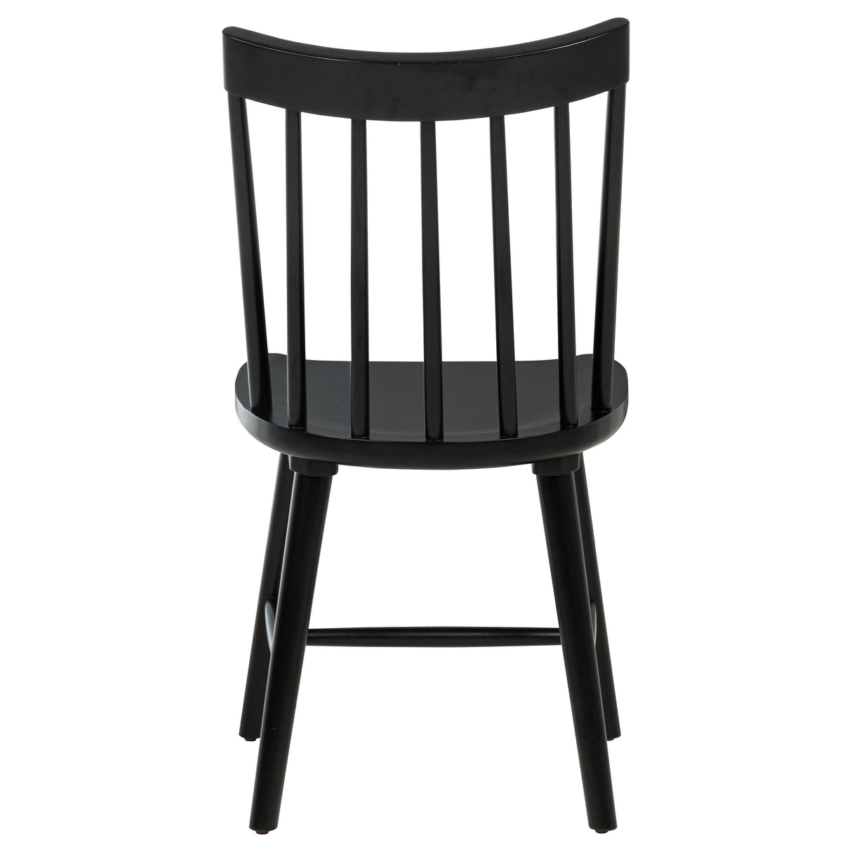 Middleton Black Solid Wood Dining Side Chair, Set of 2 by Coaster at Eve Furniture