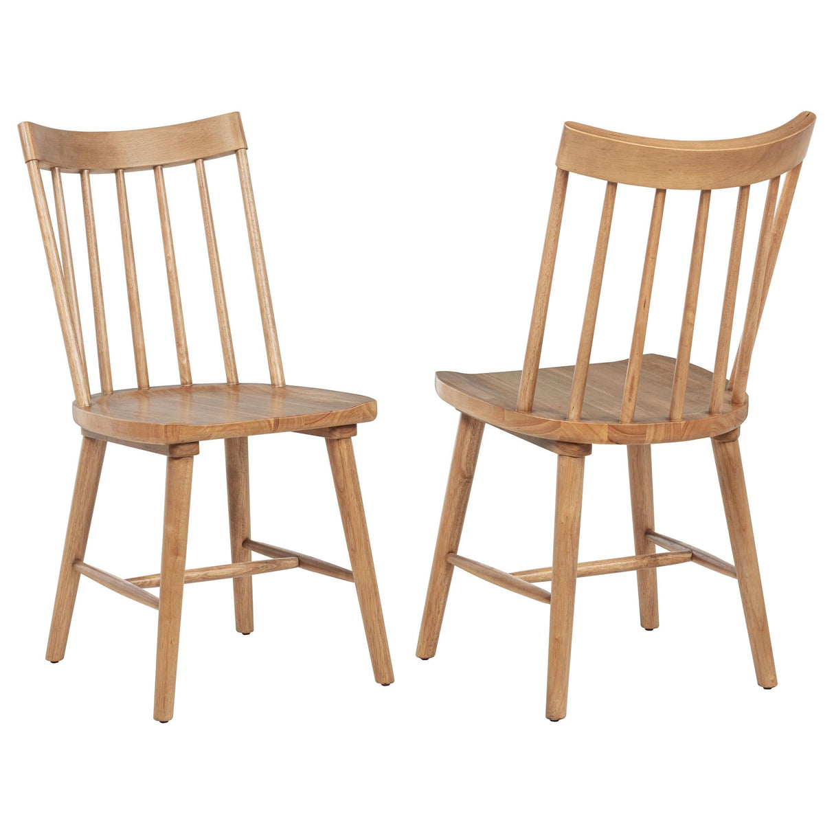 Middleton Brown Solid Wood Dining Side Chair, Set of 2 by Coaster at Eve Furniture