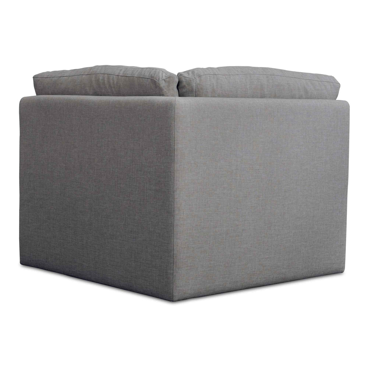Miles Speckled Light Grey Outdoor Corner