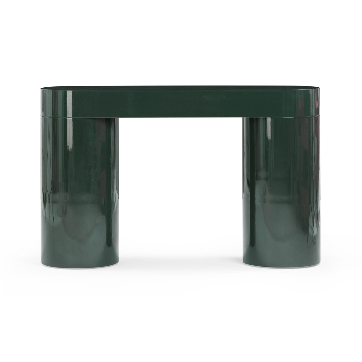 Mira High Gloss Console Table by TOV Furniture at Eve Furniture