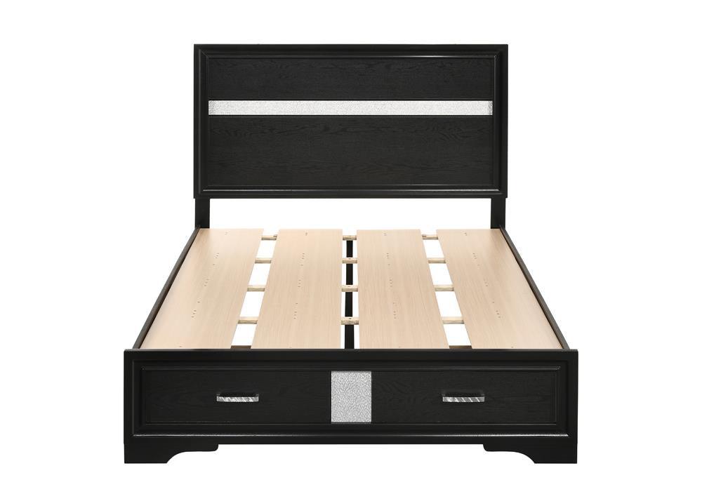 Miranda Black Full Storage Bed by Coaster at Eve Furniture