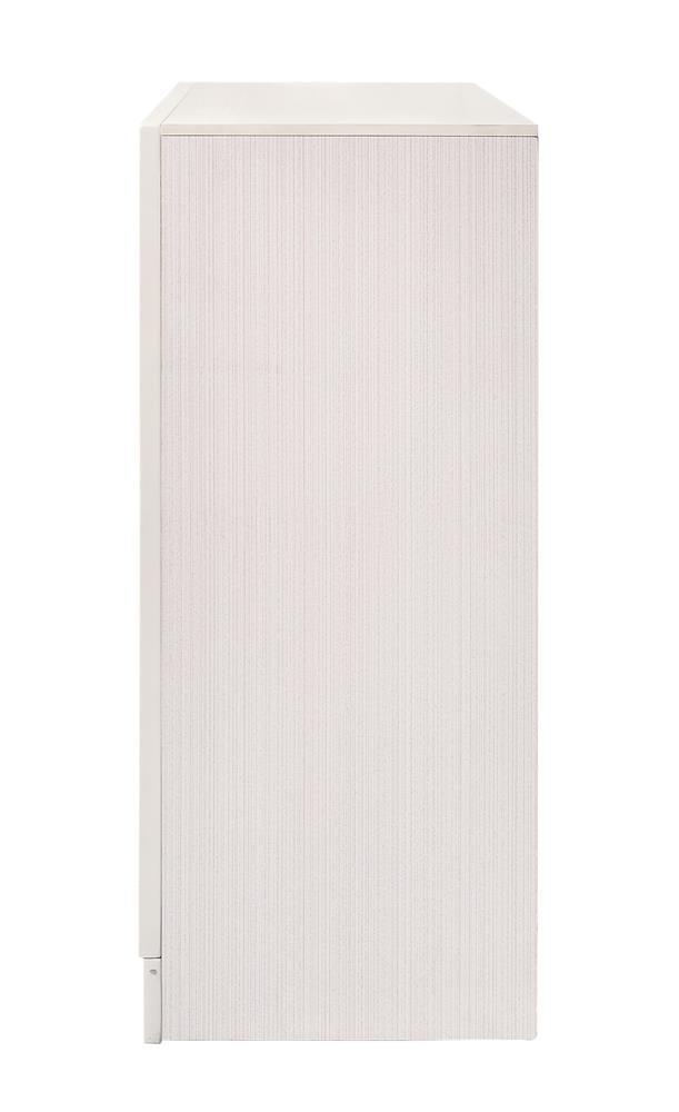 Miranda White/Rhinestone 7-Drawer Dresser by Coaster at Eve Furniture