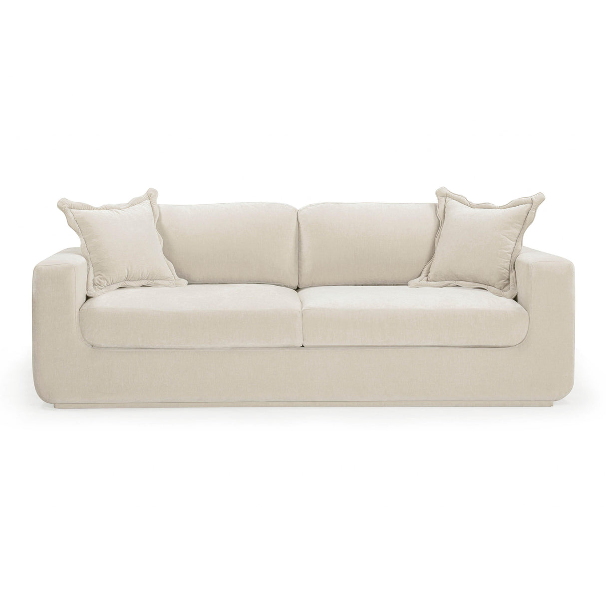 Miri Upcycled Washed Velvet Sofa by TOV Furniture at Eve Furniture