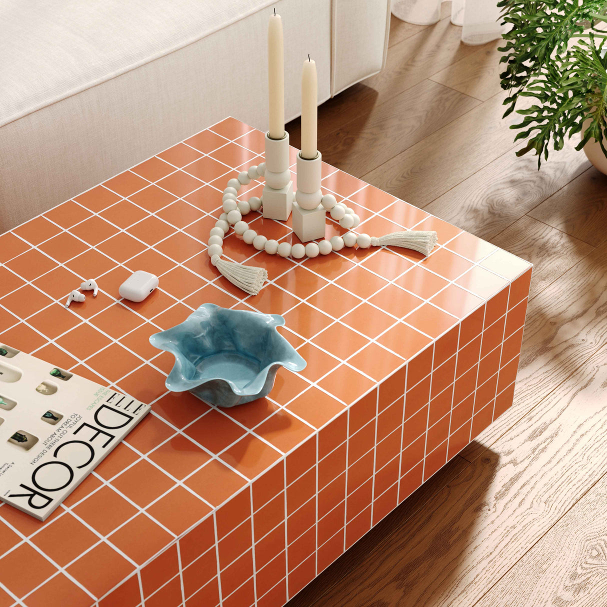 Mixie Tile Indoor / Outdoor Coffee Table by TOV Furniture at Eve Furniture