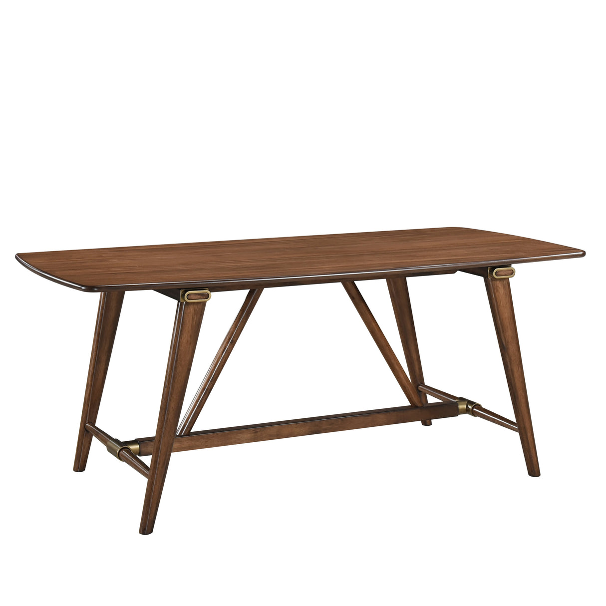 Monroe Walnut Dining Set by Homelegance at Eve Furniture
