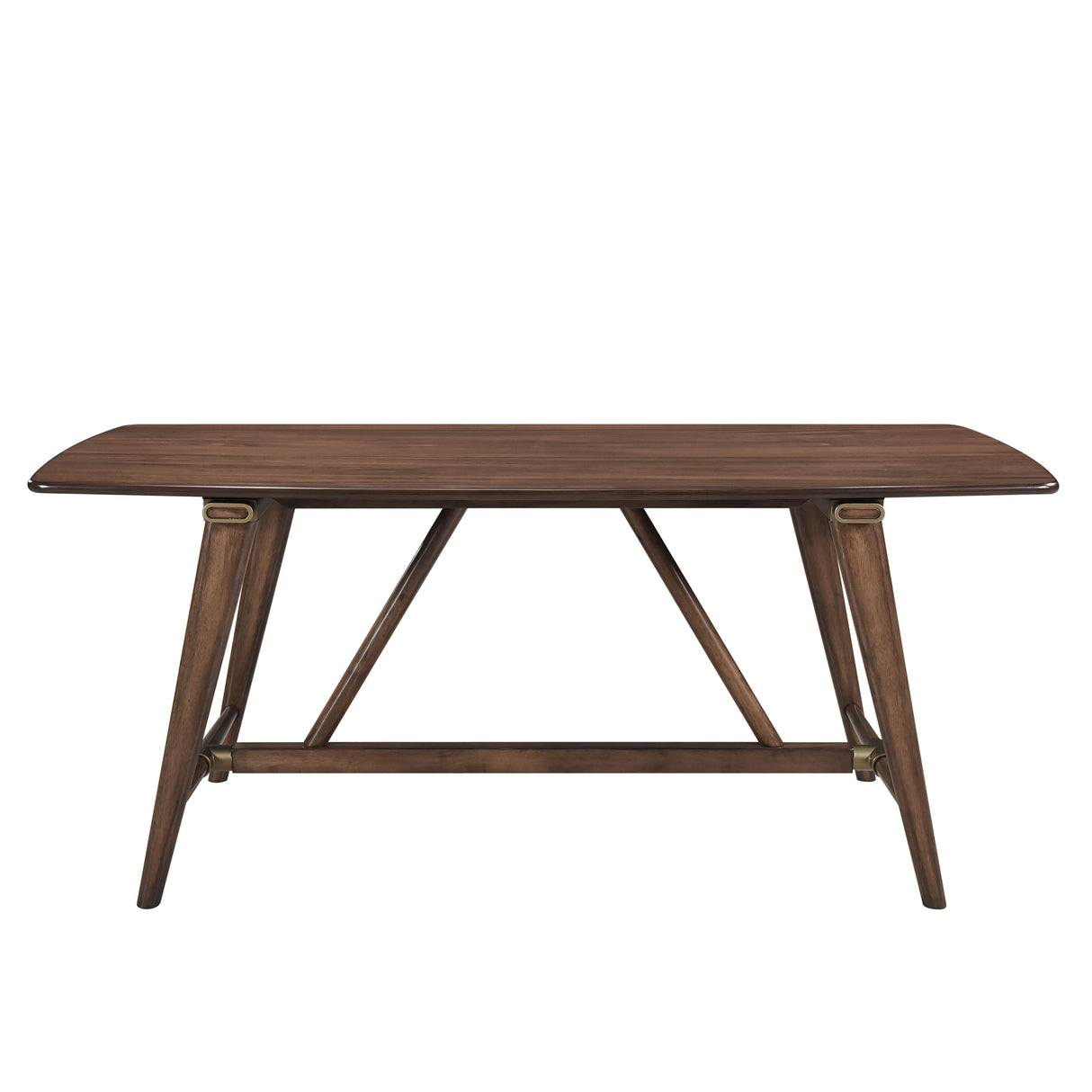 Monroe Walnut Dining Table by Homelegance at Eve Furniture