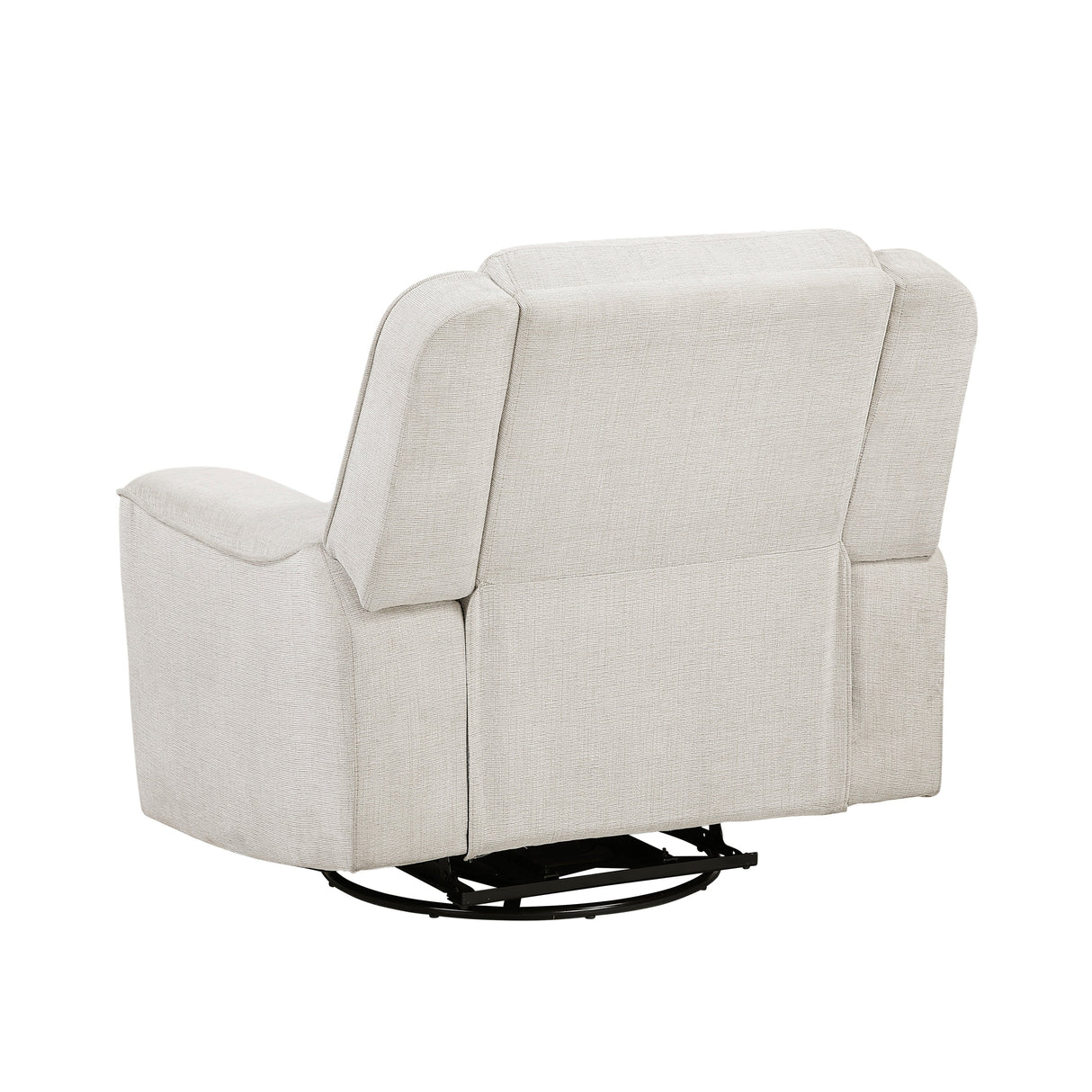 Monterey Beige Swivel Reclining Chair by Homelegance at Eve Furniture
