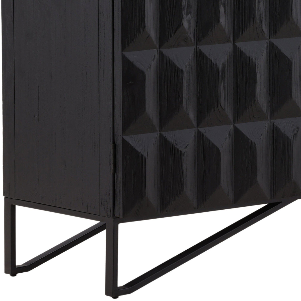 Montoya Sideboard, Black by Dovetail at Eve Furniture