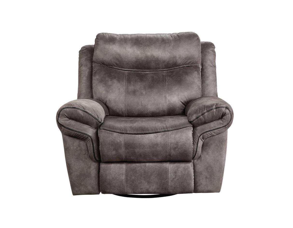 Nashville Gray Swivel Glider Recliner by Steve Silver at Eve Furniture