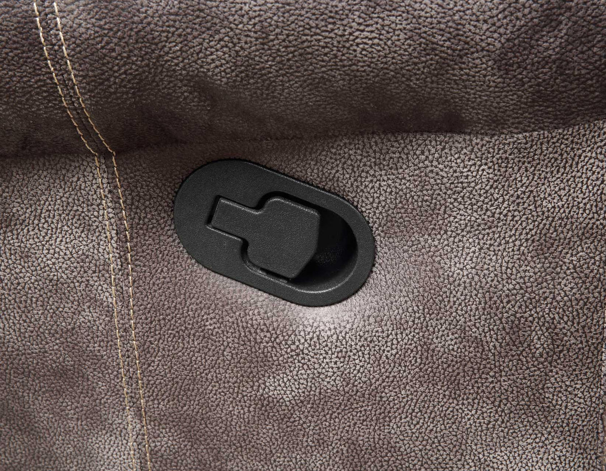 Nashville Gray Swivel Glider Recliner by Steve Silver at Eve Furniture