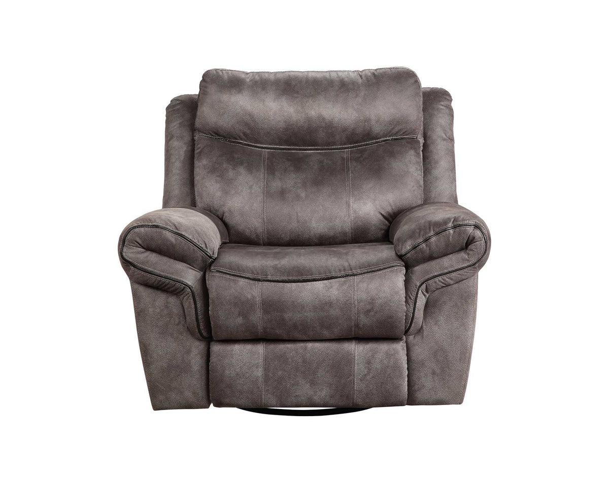 Nashville Gray 3-Piece Manual Reclining Set by Steve Silver at Eve Furniture