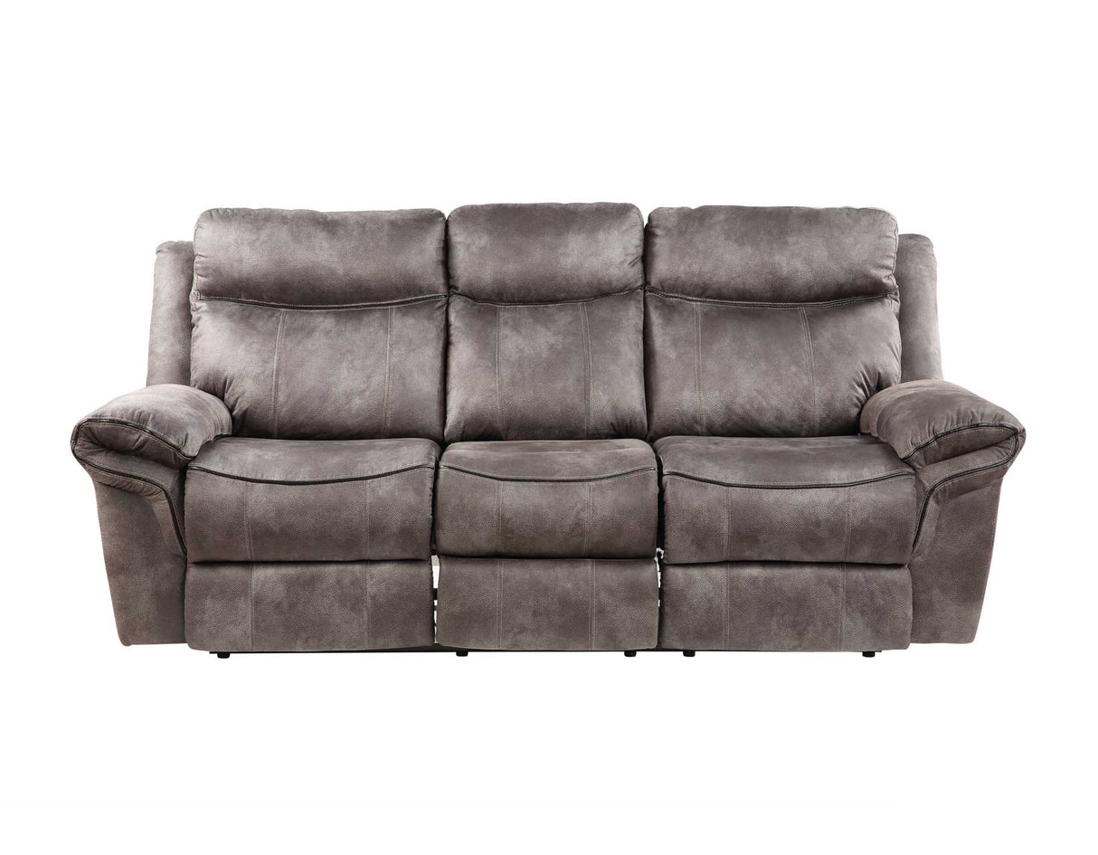 Nashville Gray 3-Piece Manual Reclining Set by Steve Silver at Eve Furniture