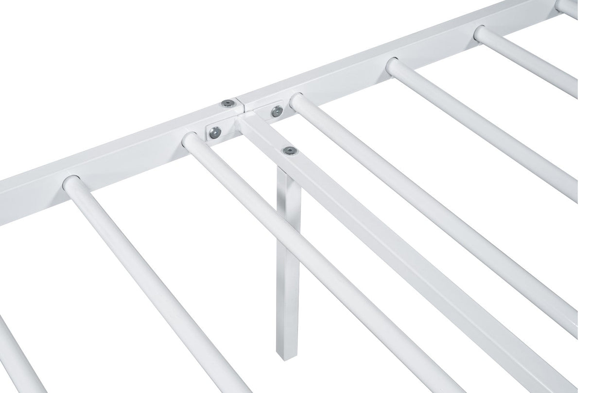 Nicoli White Full Metal Bed by Furniture of America at Eve Furniture