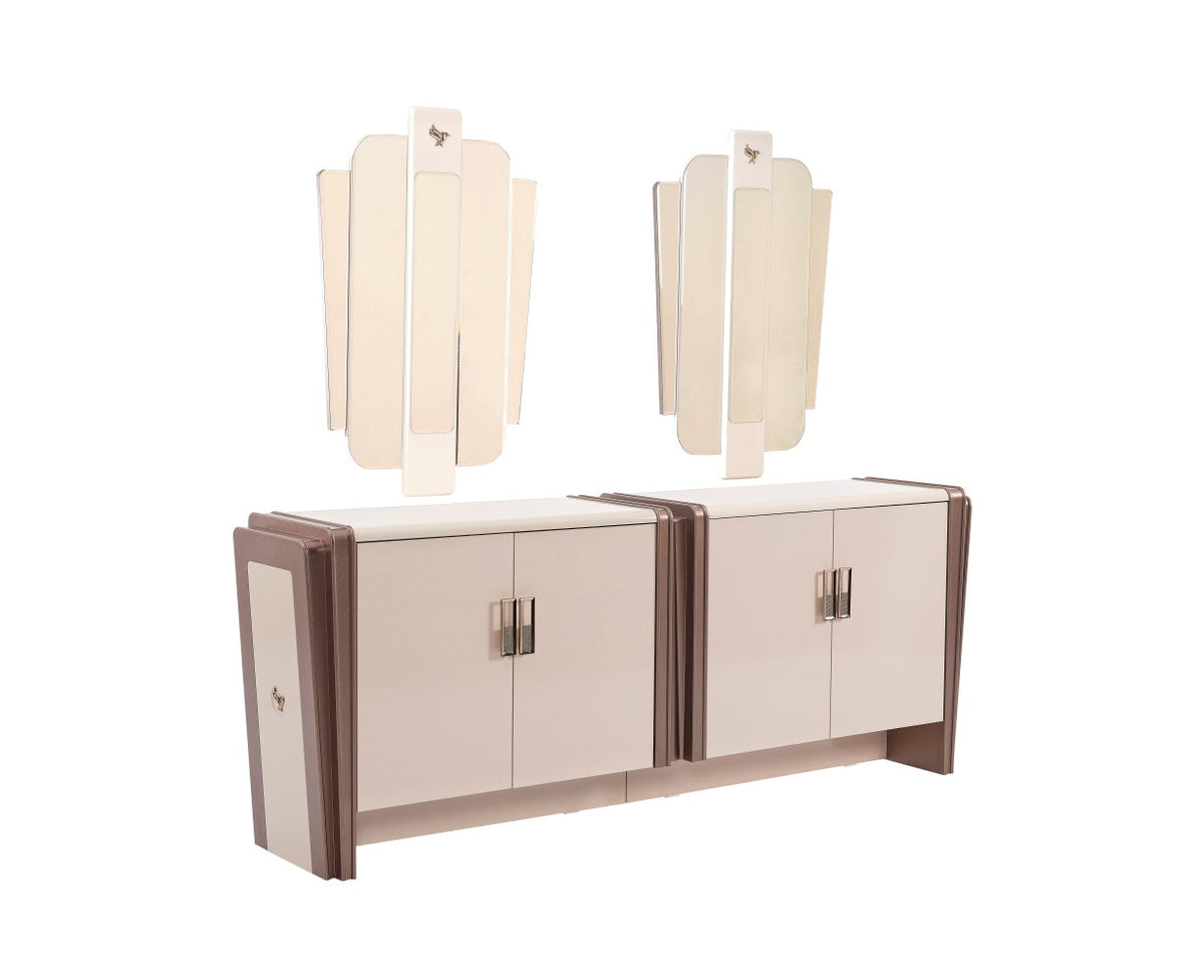 Nirvana Diningroom (Consol With Mirror & Dining Table & Dining Chair)
