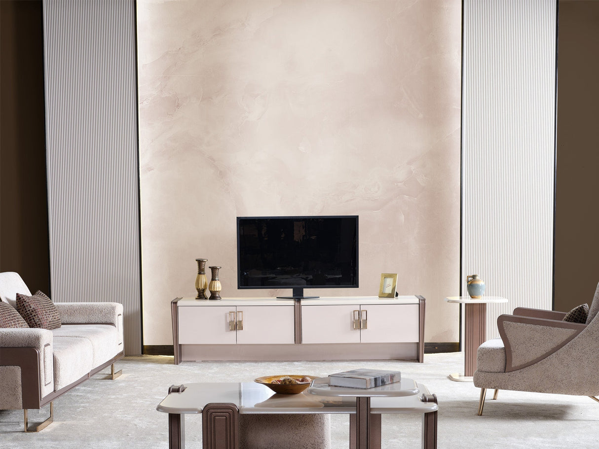 Nirvana TV Stand by Furnia at Eve Furniture